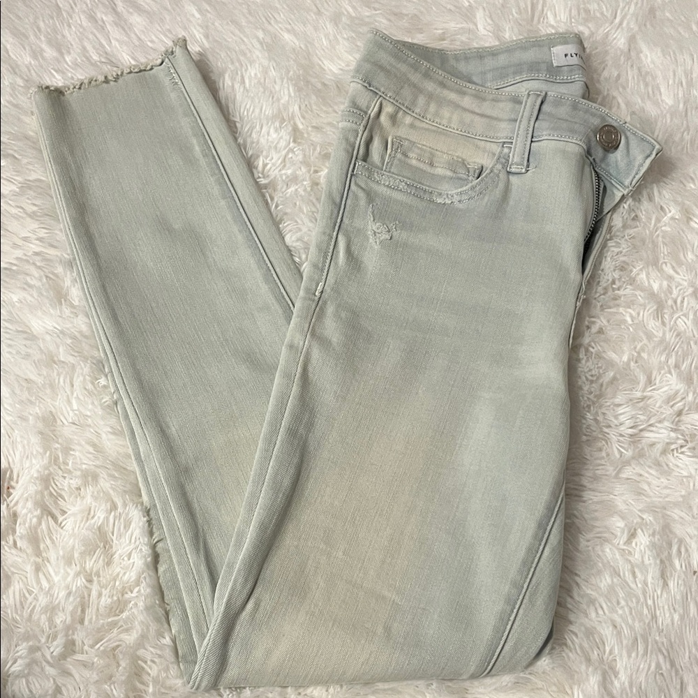 Flying Monkey Light Wash Skinny Jeans